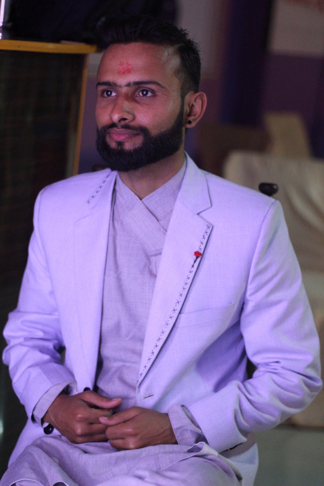 Gobinda Ghimire Radhe Bhai bhajan madalist — IMG_7718.JPG